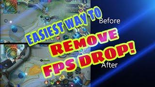 How to Remove FPS DROP in Mobile Legends - Smooth Gameplay in ML