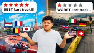 Ranking Every Go Kart Track I Visited in 2024 (32 Tracks, 9 Countries)