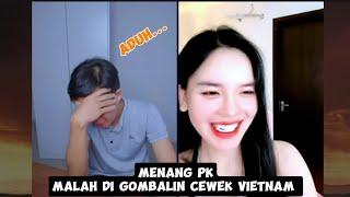 heriss PK tiktok! menang malah di gombalin cewek vietnam