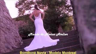 Vestido Novia Montreal de BomBoné Novias en Mundo de Novias Atelier