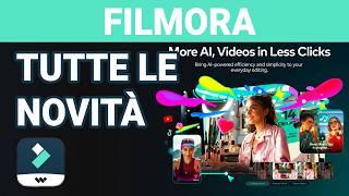 Filmora 14: All the New Features and A.I. Functions (Tutorial ITA)