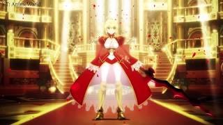 Fate/Extra Last Encore - Nameless Archer (Emiya) vs Nero Claudius (Saber)