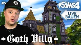 GOTH VILLA bauen LIVE MIT Leben & Tod Erweiterungspack und allen anderen Die Sims 4 Packs!