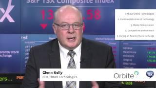 Glenn Kelly, CEO, Orbite Technologies