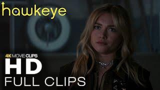 Yelena Belova and Kate Conversation Scene (FULL HD) | Hawkeye Series | Disney+