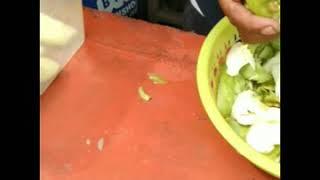 Pinoy guard cooking lunch for fellow guard | Cooking Sayote