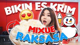 BORONG MIXUE!! BIKIN ES KRIM RAKSASA!! BANYAK BANGET YANG DATENG!!