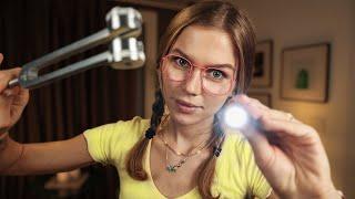 ASMR Focus on Me and Follow My Instructions (Follow the light, Tuning Fork, Coordination Test)