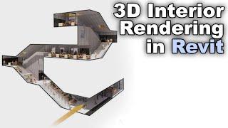 Interior 3D Section in Revit Tutorial