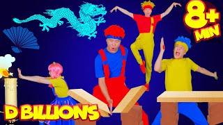 Cha cha Kung Fu + MORE D Billions Kids Songs