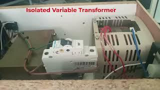 How to test a Variable Transformer - UPS output signal. Part 2