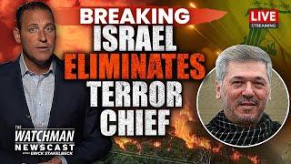 Israel Kills TOP Hezbollah Commander; MASSIVE Rocket Barrage Unleashed | Watchman Newscast LIVE