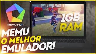 NOVO EMULADOR PARA PC FRACO SEM PLACA DE VIDEO 2021! RODA COM 1GB DE RAM E 1 NUCLEO!! FREE FIRE 火