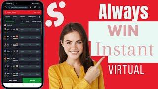 How To Always Win Instant Virtual On SportyBet | Win Instant Virtual On SportyBet