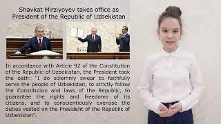 The Constitution of Uzbekistan - Presented by Shakhzoda Alisherova