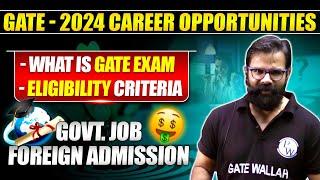 What is GATE Exam? | GATE 2024 Career Opportunities | Eligibility Criteria | Foreign Admission
