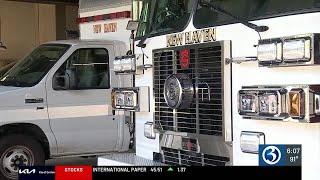 Firefighters talk about the challenge of battling fires in the heat