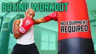 10 MINUTE HOME BOXING WORKOUT (NO EQUIPMENT)