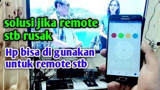 cara seting jadikan hp android untuk remote stb matrix apple merah