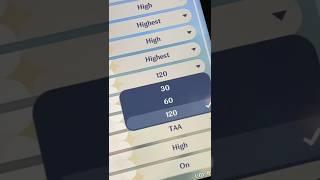 HoYoverse added 120fps to Genshin mobile 