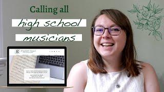 College Application and Audition Academy for High School Musicians 