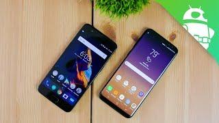 OnePlus 5 vs Samsung Galaxy S8/S8 Plus