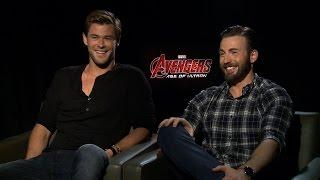 AVENGERS AGE OF ULTRON Cast Interviews: UNCENSORED