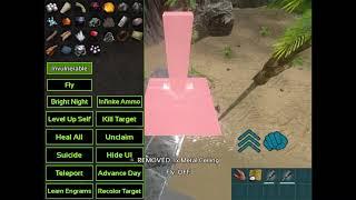 [Ark mobile] building tutorial  (drop vault turret tower, drop vault found turret and turret raft