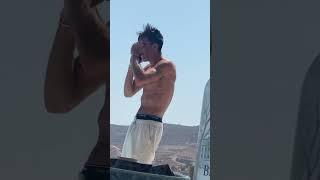 European Kid asking papa for 10 million in Mykonos… #mykonos #mykonosparty #richkid