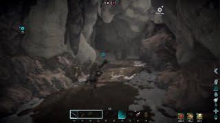 ARK Survival Ascended Rocket running ice cave fob