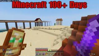 100 Days In Minecraft! #shorts #short #youtubeshorts