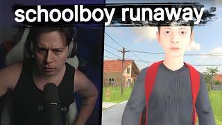 Фраме Тамер играет в schoolboy runaway