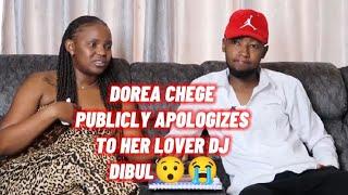 DOREA CHEGE PUBLICLY APOLOGIZES TO HER LOVER DJ DIBUL AFTER EMBARRASSING HIM ON MR RIGHT SHOW‍