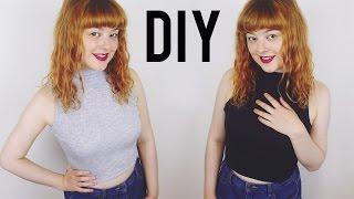 DIY High Neck Crop Top | Get Thready With Me #10