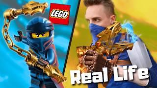 Epic LEGO Ninjago Build: Life-Size Nunchucks of Lightning!