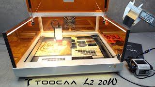 Amazing , Powerful and Safety TOOCAA L2 20W  Desktop Laser Engraver & Cutter.