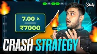 BEST CRASH STRATEGY FOR PROFITs ON STAKE !!!! (Tips & Tricks)