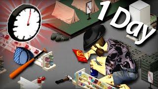 Surviving The "You Have One Day" Challenge | Project Zomboid