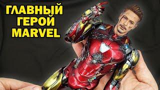 Так, просто,  фигурка - Железный Человек от Hot Toys: Тони Старк из фильма Marvel Мстители: Финал