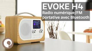 Pure Evoke H4 - Radio Numérique et FM Portative avec Bluetooth (Français)