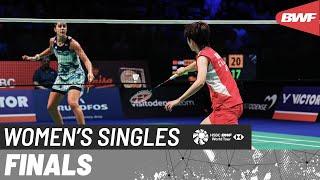 VICTOR Denmark Open 2023 | Chen Yu Fei (CHN) [3] vs. Carolina Marin (ESP) [6] | F