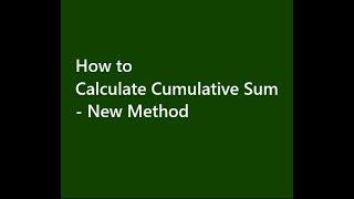 3. How to Calculate Cumulative SUM in Ms-Excel    I   Using Elastic Cell Reference #1MinuteSnippets