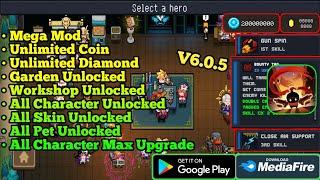 Soul Knight Mod Apk V6.0.5 Terbaru All Character Unlocked - Unlimited Coin & Diamond