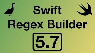 Swift 5.7 - NEW RegexBuilder Feature! // Swift Regex // WWDC22