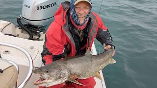 Instant Lake Trout - a surprise and a nice run