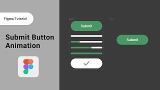 Submit Button Animation in Figma | Figma Tutorial