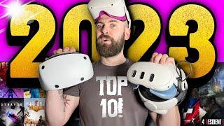 The 10 BEST VR GAMES of 2023! // 2023 was HUGE FOR VR! (Quest, PCVR & PSVR2)