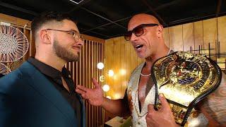 The Rock confronts Ethan Page backstage: New Year’s Evil 2025 highlights