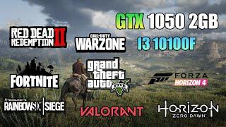 GTX 1050 2GB + i3 10100F Test in 8 Games - GTX 1050 Gaming