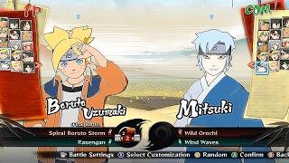 ROAD TO BORUTO - All Characters And Costumes (Including All DLC) Naruto Storm 4 Road to Boruto